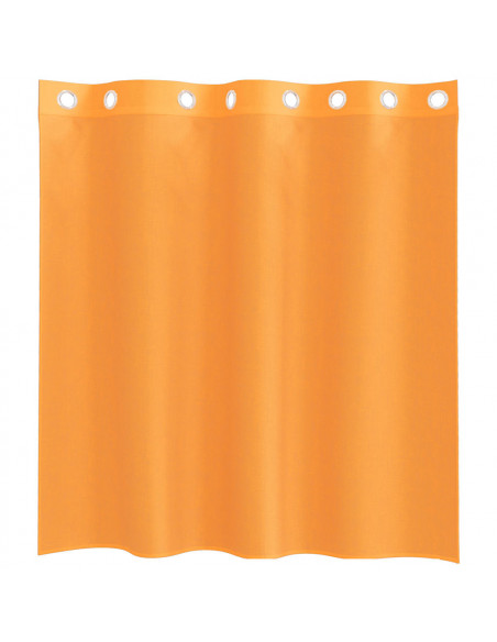 Tende in Voile con Occhielli 2 pz Arancio 140x140 cm