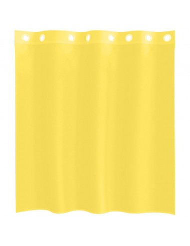 Tende in Voile con Occhielli 2 pz Giallo