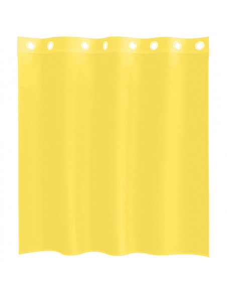 Tende in Voile con Occhielli 2 pz Giallo