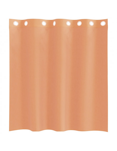 Tende in Voile con Occhielli 2 pz Terracotta