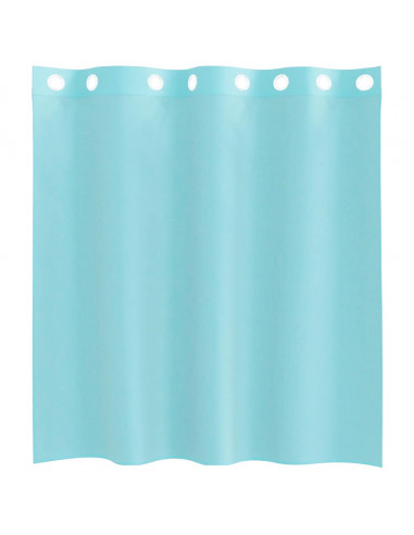 Tende in Voile con Occhielli 2 pz Turchese