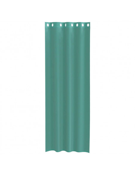 Tende in Voile con Occhielli 2 pz Turchese