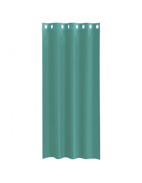 Tende in Voile con Occhielli 2 pz Turchese