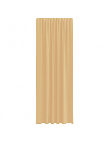 Tende in Voile con Passanti 2 pz Bianco 140x245 cm
