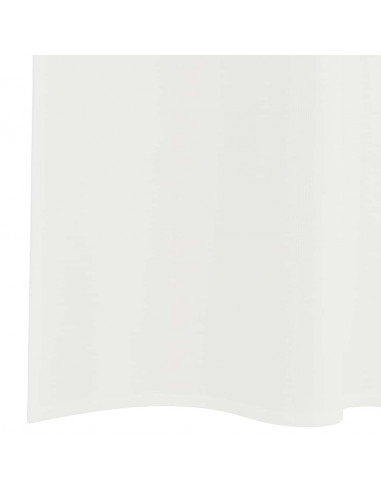 Tende in Voile con Passanti 2 pz Bianco 140x245 cm