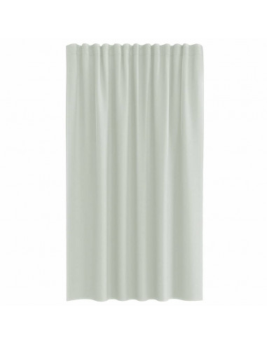 Tende in Voile con Passanti 2 pz Grigio Chiaro 140x175 cm