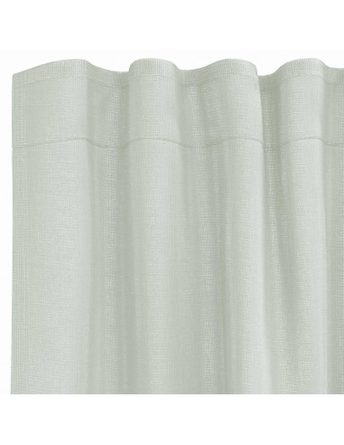 Tende in Voile con Passanti 2 pz Grigio Chiaro 140x175 cm