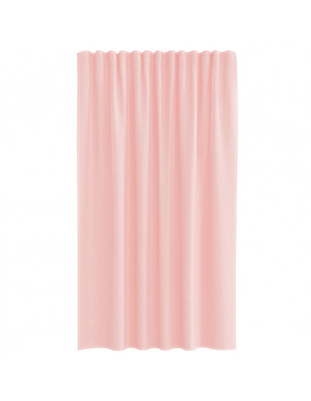 Tende in Voile con Passanti 2 pz Rosa 140x175 cm