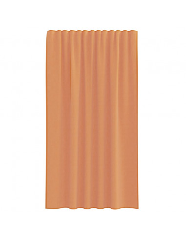 Tende in Voile con Passanti 2 pz Terracotta 140x175 cm