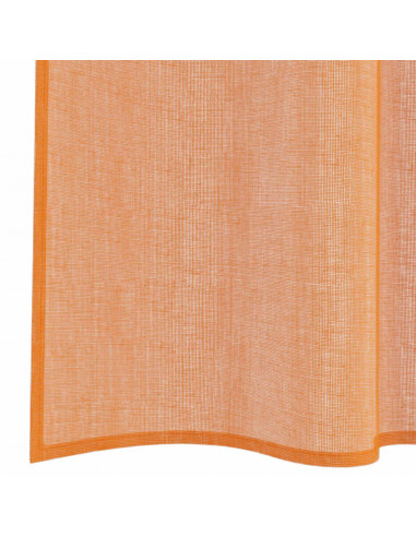 Tende in Voile con Passanti 2 pz Terracotta 140x175 cm