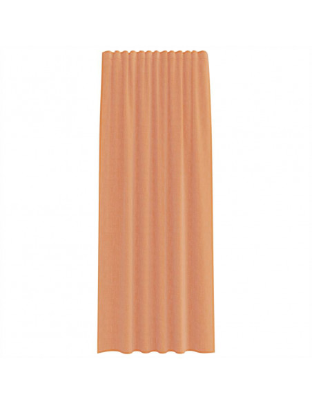 Tende in Voile con Passanti 2 pz Terracotta 140x225 cm