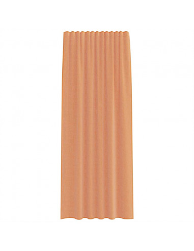 Tende in Voile con Passanti 2 pz Terracotta 140x245 cm