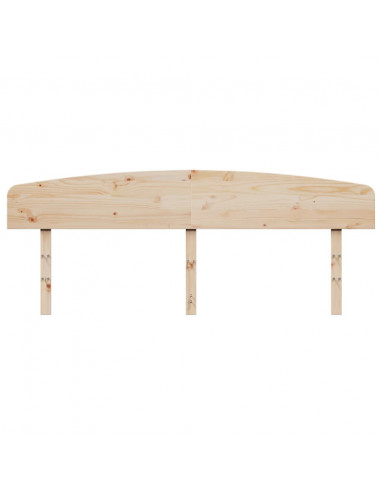 Testiera 180 cm in Legno Massello di Pino