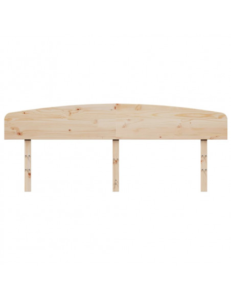 Testiera 180 cm in Legno Massello di Pino