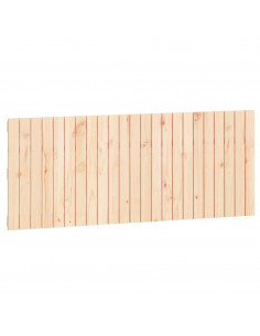 Testiera da Parete 147x3x60 cm in Legno Massello di Pino 2