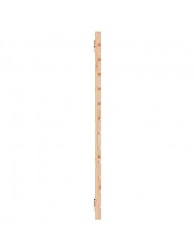 Testiera da Parete 166x3x91,5 cm in Legno Massello di Pino