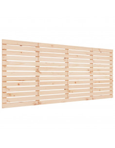 Testiera da Parete 206x3x91,5 cm in Legno Massello di Pino 2