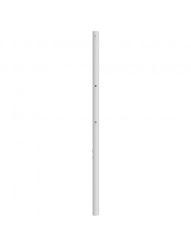 Testiera in Metallo Bianco 140 cm