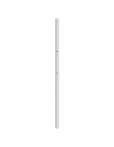 Testiera in Metallo Bianco 140 cm