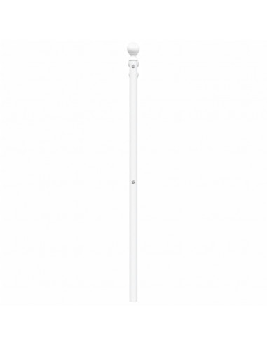 Testiera in Metallo Bianco 140 cm