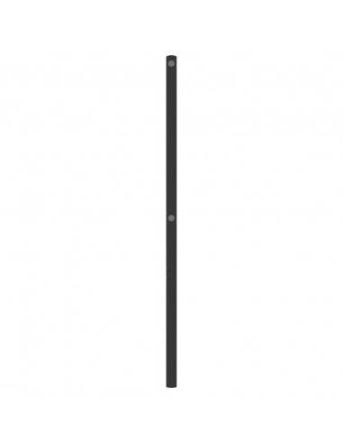 Testiera in Metallo Nero 140 cm