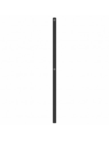 Testiera in Metallo Nero 150 cm