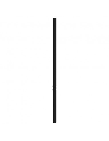 Testiera in Metallo Nero 150 cm