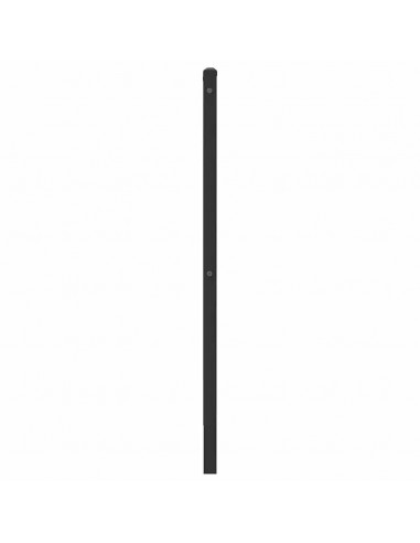 Testiera Rovere Sonoma 100 cm in Legno Multistrato e Acciaio