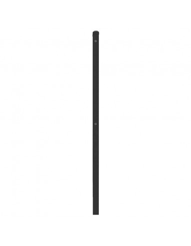 Testiera di Ricambio Rovere Sonoma 140 cm in Legno Multistrato e Acciaio