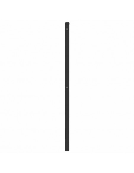 Testiera di Ricambio Rovere Sonoma 150 cm in Legno Multistrato e Acciaio