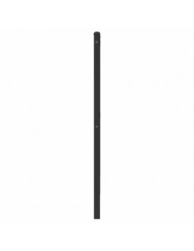 Testiera di Ricambio Rovere Sonoma 160 cm in Legno Multistrato e Acciaio