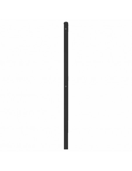 Testiera di Ricambio Rovere Sonoma 160 cm in Legno Multistrato e Acciaio