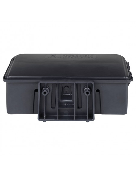 Trappole per Topi 12 pz Nere 22x12,5x7,5 cm