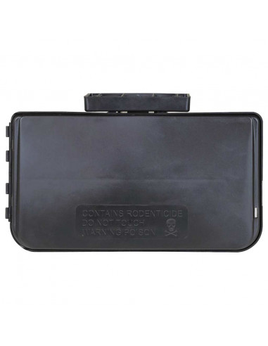 Trappole per Topi 12 pz Nere 22x12,5x7,5 cm