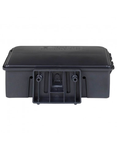 Trappole per Topi 4 pz Nere 22x12,5x7,5 cm