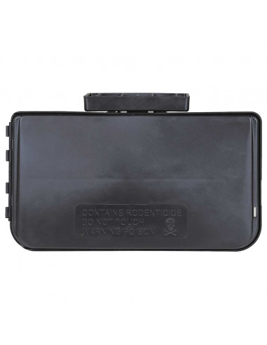 Trappole per Topi 4 pz Nere 22x12,5x7,5 cm