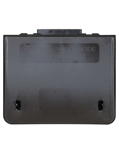 Trappole per Topi 4 pz Nere 23x19x9,5 cm