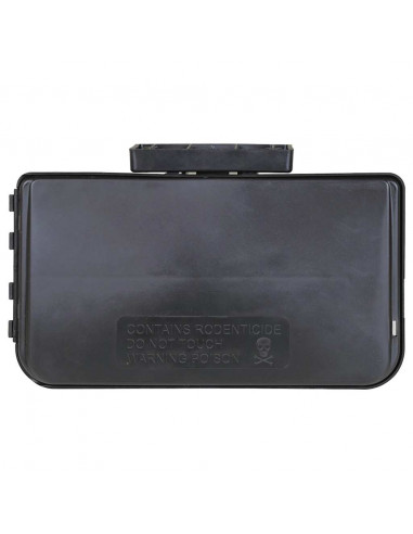 Trappole per Topi 6 pz Nere 22x12,5x7,5 cm