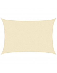 Vela Parasole 160 g/m² Crema 2,5x3,5 m in HDPE 2