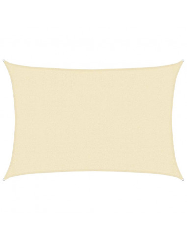 Vela Parasole 160 g/m² Crema 2,5x3,5 m in HDPE