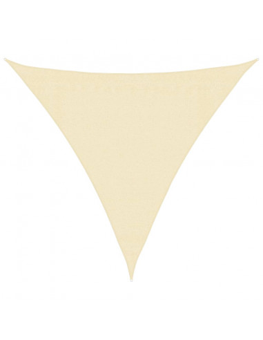 Vela Parasole 160 g/m² Crema 3x3x3 m in HDPE