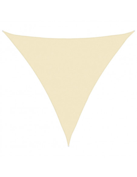 Vela Parasole 160 g/m² Crema 6x6x6 m in HDPE