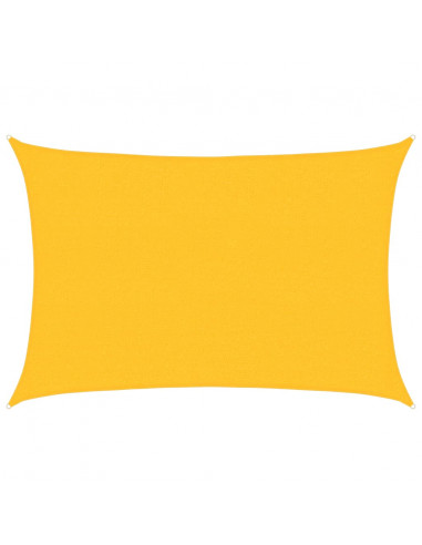 Vela Parasole 160 g/m² Gialla 2,5x4 m in HDPE