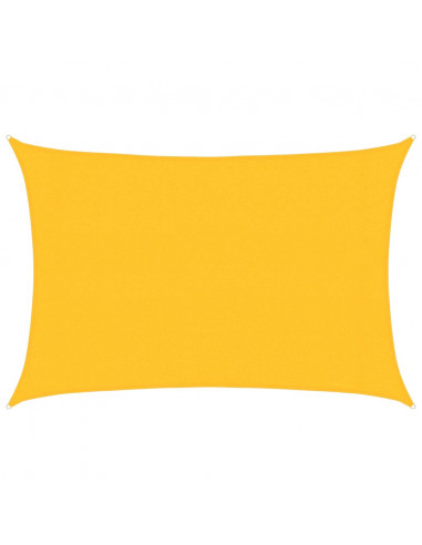 Vela Parasole 160 g/m² Gialla 3x4,5 m in HDPE
