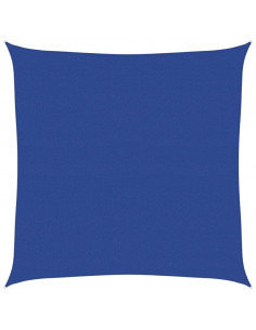 Vela Parasole 160 g/m² Quadrata Blu 6x6 m in HDPE 2