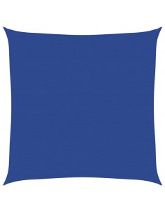 Vela Parasole 160 g/m² Quadrata Blu 7x7 m in HDPE 2