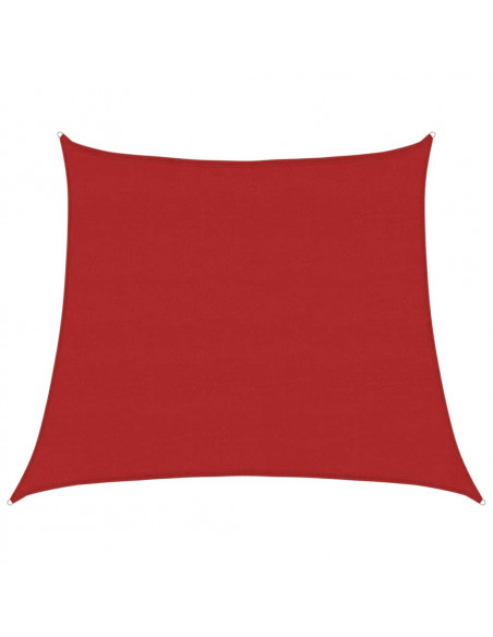 Vela Parasole 160 g/m² Rossa 4/5x4 m in HDPE