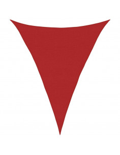 Vela Parasole 160 g/m² Rossa 4x5x5 m in HDPE 2