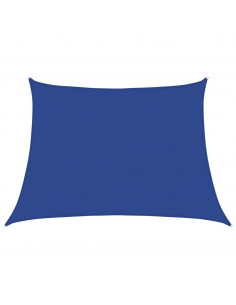 Vela Parasole 160 g/m² Trapezio Blu 4/5x3 m in HDPE 2