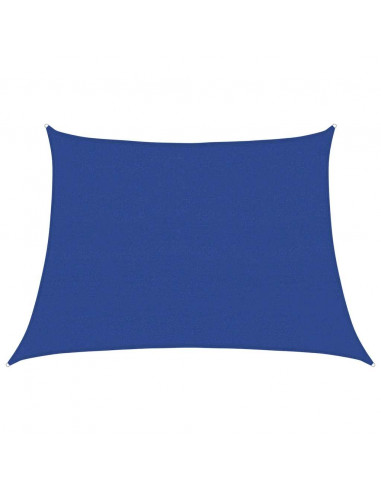Vela Parasole 160 g/m² Trapezio Blu 4/5x3 m in HDPE